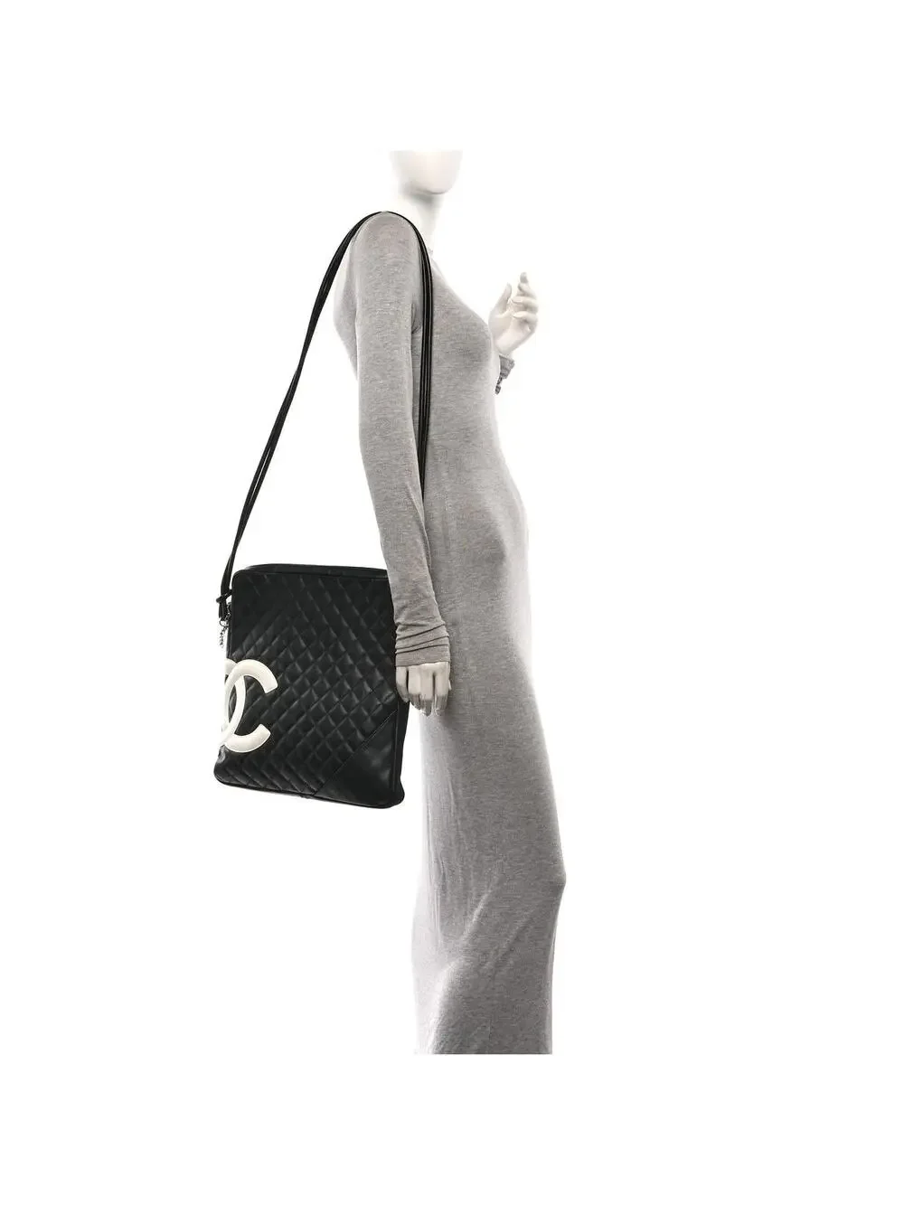 Chanel Calfskin Quilted Large Cambon #328863C17B